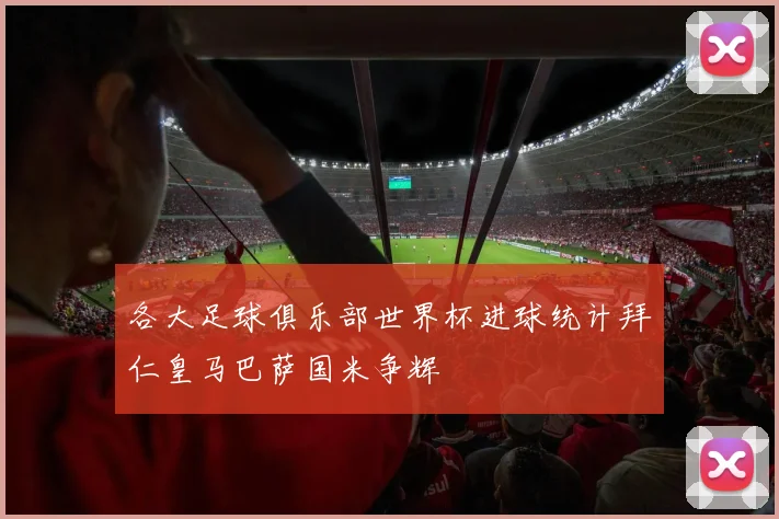 各大足球俱乐部世界杯进球统计拜仁皇马巴萨国米争辉